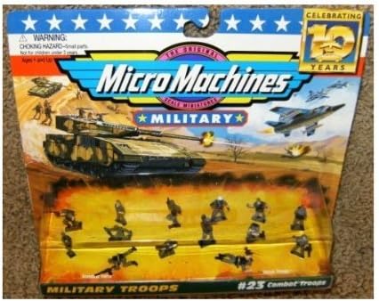 Micro Machines Military Troops- #23 Combat Troops by Galoob Toys