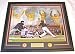Barry Bonds Framed Autographed/Hand Signed 2001 Record Season Giants 27x32 Lithograph