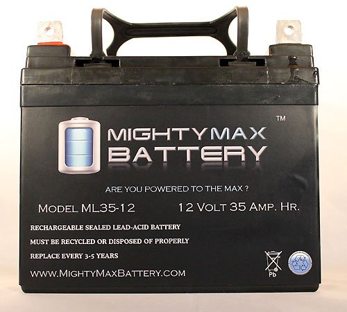 Mighty Max 12V 35Ah Battery 2-Pack For Merits Health Mobility Scooters - SLA AGM Power