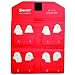 Starrett S167BZ Radius Gauge Set - Inch Without Holder, Satin Finish, 9/32-1/2" Range, 1/32" Increment, 8 Gauges