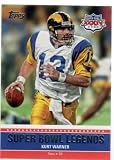 2011 Topps Super Bowl Legends #SBLXXXIV Kurt Warner - St. Louis Rams (Football Cards)