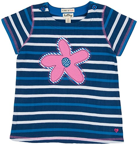 Hatley Little Girls' Applique Tee (Toddler/Kid) - Summer Garden