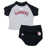 Texas Rangers Newborn Practice Diaper Set