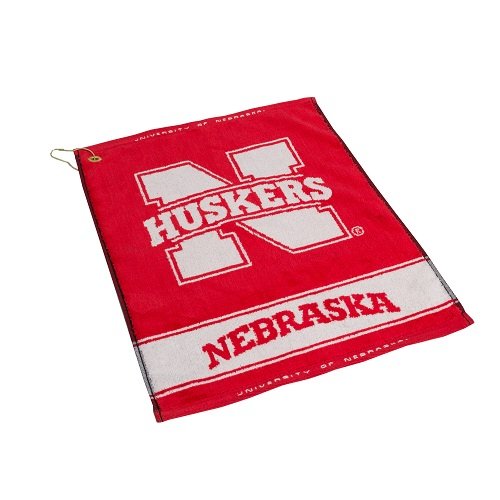 NCAA Nebraska Woven Team Golf Towel