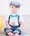 Noah's Boytique Baby Boys 1st Birthday Outfit First Bodysuit with Bow Tie and Suspenders
