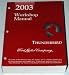 2003 Ford Thunderbird Workshop Manual (Complete Volume) by Ford Motor Company