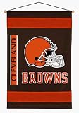 Cleveland Browns 29.5 x 45 Coordinating NFL Sidelines Collection Wall Hanging from Kentex