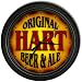 Hart 's Beer and Ale Cascading Pub Wall Clock Image