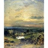 Branch Hill Pond, Hampstead Heath, by John Constable (Print On Demand)