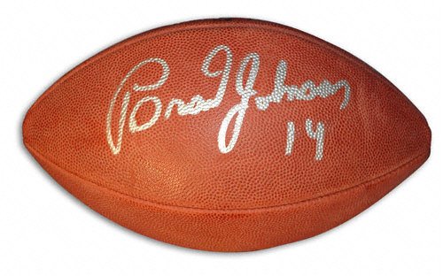 Brad Johnson Autographed Football