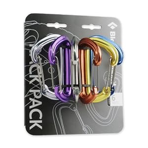 Black Diamond Neutrino Carabiner Rack Pack (Six colors)