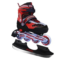 Inliner Schlittschuhe 2 in 1 VERSTELLBAR Gr. 38 - 41