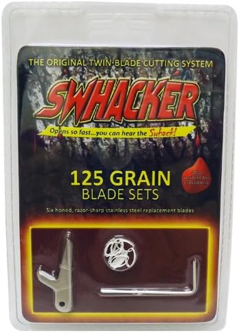 Swhacker125 Grain Replacement Blade-Pack of 6, Silver