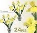 24 pieces of 27" Artificial Iris bendable flower Sprays