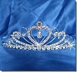 Bridal Wedding Tiara Crown With Crystal Heart 42206