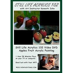 Acrylics Still Life Fruit Painting 102 Apples