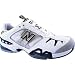 New Balance Men's CT1003 Tennis Shoe,White/Navy,9 EE