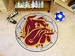 Minnesota-Duluth Bulldogs 29" Round Soccer Ball Floor Mat (Rug)