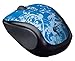 Logitech V220 Cordless Optical Mouse for Notebooks (Blue Flourish)