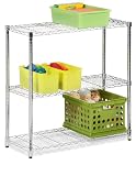 Honey-Can-Do SHF-01606 3-Tier Shelving Holds 200-Pounds per Shelf, 48-Inch, Steel Frame