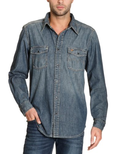 MUSTANG Jeans Herren Freizeithemd Regular Fit 