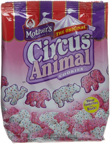51x6fbpcMvL photo 51x6fbpcMvL Mothers Circus Animal Cookies 14Ounce Bags Pack of 4