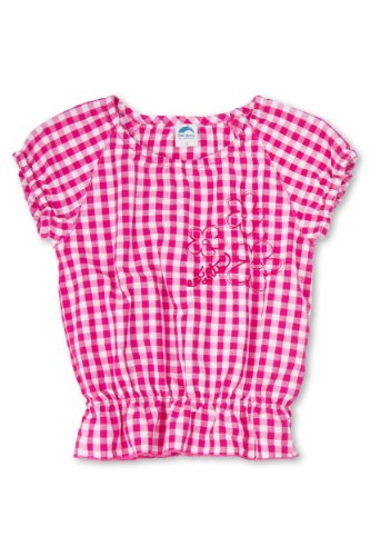 Sanetta M&auml;dchen Bluse, kariert 134897, Gr. 116, Pink (3884) Preisvergleich