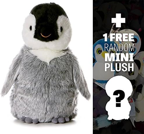 Penny Penguin: ~12" Aurora World Flopsie Plush Series + 1 FREE Aurora Mini-Plush Charm Bundle [040816]