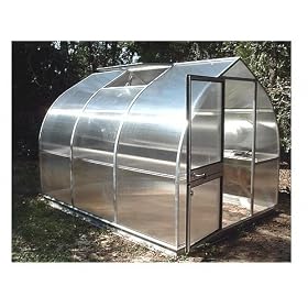 Exaco RIGA III 9'8 x 7'6 high and 81 sq. ft Greenhouse by Greenhouse Supplies