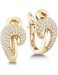 0.76 cttw. Diamond Fashion Earring 14K White Gold