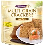 Crunchmaster Cracker - Sea Salt Flavor Gluten Free, 4.5000-Ounce (Pack of 6)