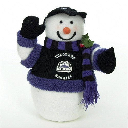 Buy Colorado Rockies Fiber Optic Snowman by FansEdge