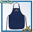 Peace Frogs Apron Blue Super Cool TOP RATED for Grilling, Barbecue, Kitchen and Cooking Best Unique Gifts for a Man, Men, HIM HER Women, Ladies. GIFT IDEA!
