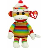 TY Beanie Baby Socks the Sock Monkey - Stripes