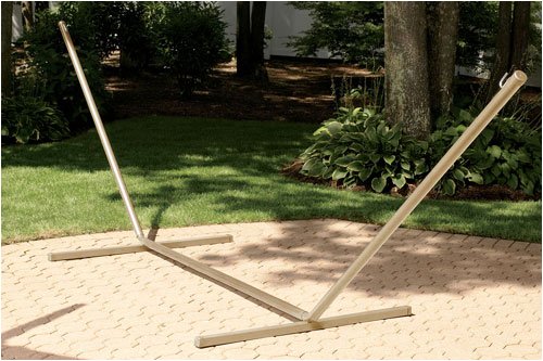 15 ft. Steel Hammock Stand - Taupe BHS-446