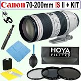 51x732aMqSL. SL160  Canon EF 70 200mm f/2.8L II IS USM Telephoto Zoom Lens + 4pc Hoya Digital Filter Set + Accessory Kit Reviews