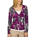 Merona&reg; Printed Cardigan Sweater - Loganberry