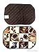 Set 4 Piece Coffee Placemats Espresso Latte Decor Table Cafe Kitchen Place Mats