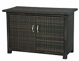 Siena Garden 500768 Schrank Side 1/4 Geflecht, bi-color mocca