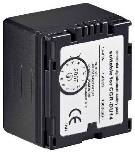 Tecxus Ersatzakku f&uuml;r Panasonic CGA-DU14, VW-VBD140 (1300mAh) Preisvergleich