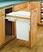 Rev-A-Shelf 4WCTM-1550DM-1 Single 50 Quart Pull-Out Waste Container for Full Height Cabinet with 12