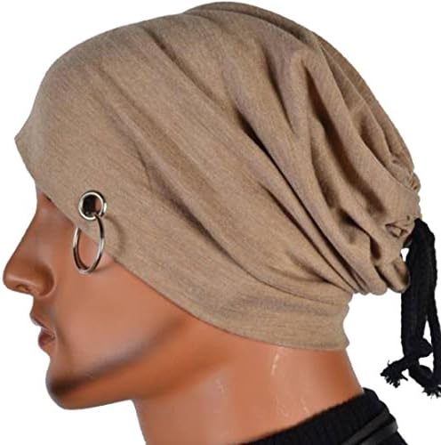 EKIMI Winter Women Men Fasion Hip-Hop Hat Knit Ski Hat Cap Beanie (Khaki)