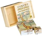 Wooden African Dominoes - B0009J6B96