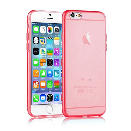 iPhone 6 Case(4.7 inch) - Onelee [SOFT-TPU] iPhone 6 Case Slim **NEW** [Capsule] [Crystal Clear] Premium Clear Flexible Soft TPU Case - ECO-Friendly Packaging - Slim Case for iPhone 6 (4.7) - Light Pink