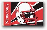 Nebraska Cornhuskers Premium 3' x 5' Helmet Flag
