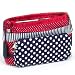 Tintamar VIP S�rie Limite� Multiprint Navy
Very Intelligente Pocket
Die erste Tasche in der 
Tasche:
alles gut organisiert und auf einen Blick auffindbar,
nie mehr etwas vergessen, wenn man die 
Tasche wechselt
funktionale Aufteilung
1 Innenfach
7 aussenliegende Steckf�cher f�r Handy, Stifte, 
Palm, Schminkutensilien etc
mit Zugband verschlie�bar
Ma�e: BxHxT ca. 22 cm x 15 cm x 6 cm
Farbe: 
blau - rot - weiss
Neu und originalverpackt mit Etikett
Die Tasche wird ohne Inhalt geliefert