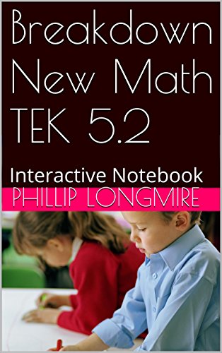 Breakdown New Math TEK 5.2: Interactive Notebook