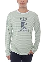 DATCH Camiseta Manga Larga (Verde Menta / Blanco)