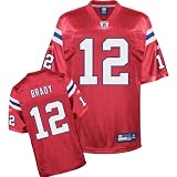 Reebok New England Patriots Tom Brady Authentic Alternate Jersey
