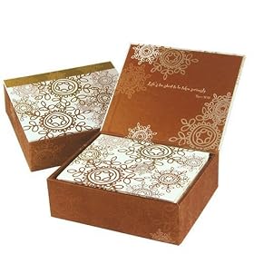 Mudlark Holiday Boxed Cards, Let It Snow, 25-count